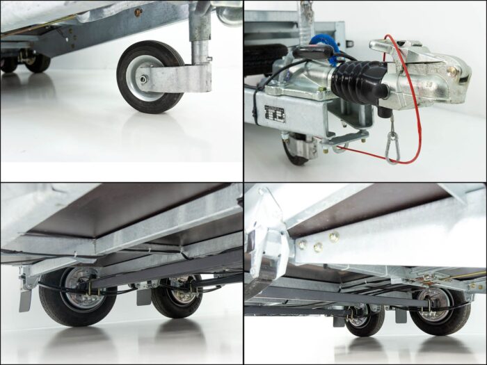 Ifor Williams Baumaschinenanhänger GX105 157×303 2,7t|Auffahrrampe – Bild 12
