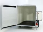 Debon Kofferanhänger Cargo 1300 Vollpoly 150x290cm H:160cm|Tür|blau – Bild 3