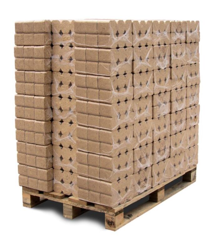 RUF TRIPLEX Mischholzbriketts 960kg Palette – Bild 1