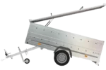 Anhänger GARDEN TRAILER 264 KIPP mit Bordwandaufsatz und Aludeckel – Bild 5