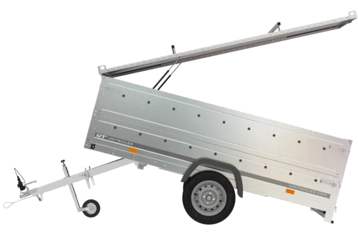 Anhänger GARDEN TRAILER 264 KIPP mit Bordwandaufsatz und Aludeckel – Bild 5
