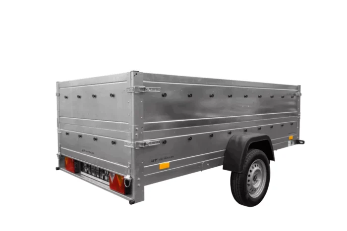 B Führerschein Anhänger GARDEN TRAILER 264 KIPP mit Bordwandaufsatz und Stützrad – Bild 6